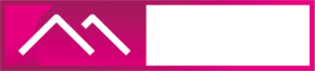 Logo de MMS Pro (version rose et texte blanc)